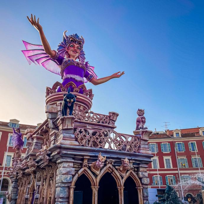 Un séjour sur la Côte d’Azur pour le célèbre Carnaval de Nice