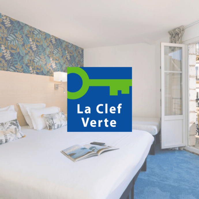 L'Hôtel Khla Nice*** renouvelle son Label Clef Verte